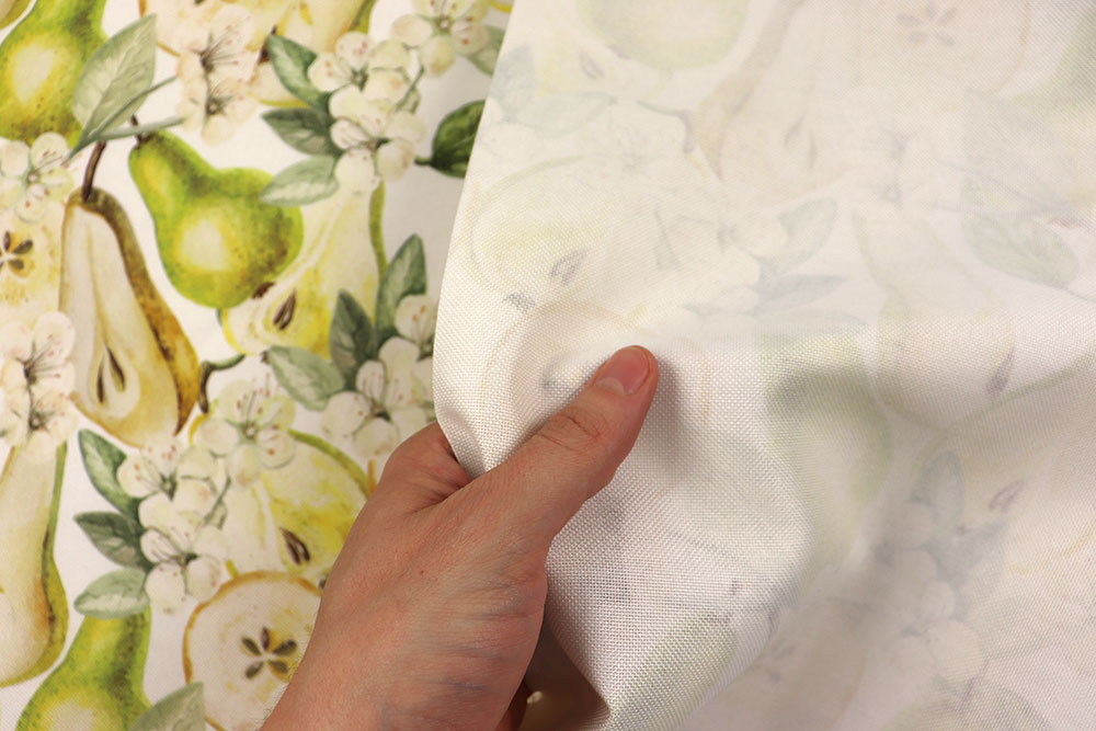 Dekostoff beschichtet - Golden Pear