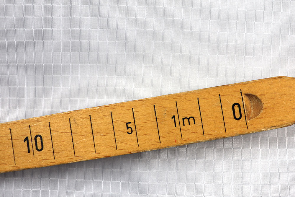 Segelboot-Stoff - 500 cm breit - Weiß