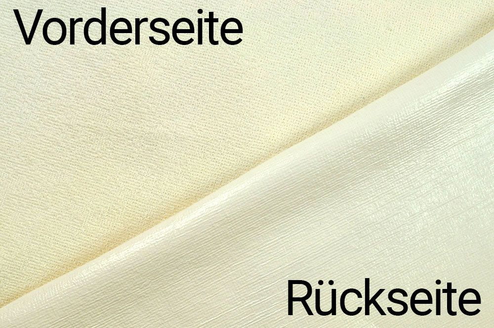 Frottee - wasserdicht - Creme