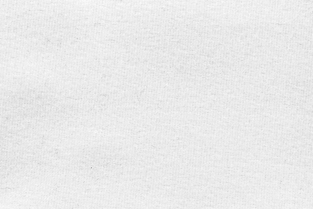 Klett-Velours - schwer entflammbar B1 - Weiß