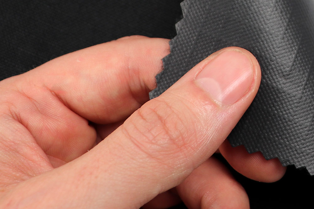 Ripstop - reißfest und wasserabweisend - Schwarz