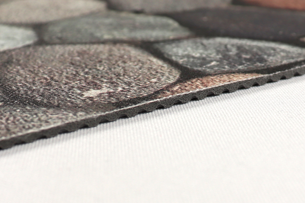 Teppichläufer-Meterware - Kieselsteine