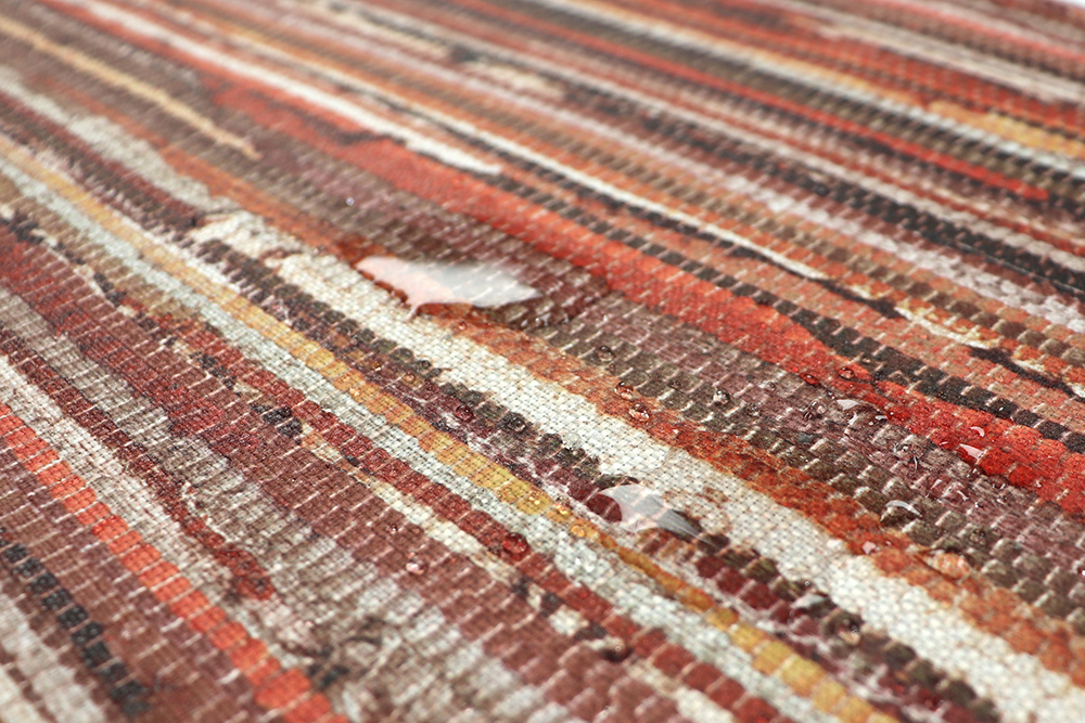 Teppichläufer-Meterware - Flicken-Look