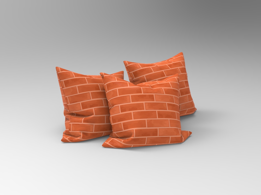 Universalstoff - Ziegelmauer