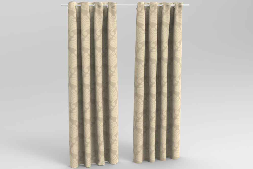 Blackout perm. scher entflammbar - Barock Garten Klassik