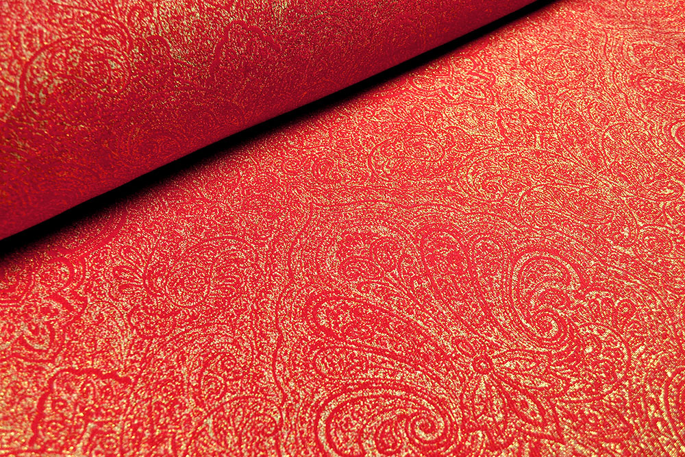 Dekostoff Goldglanz - Luxus-Barock