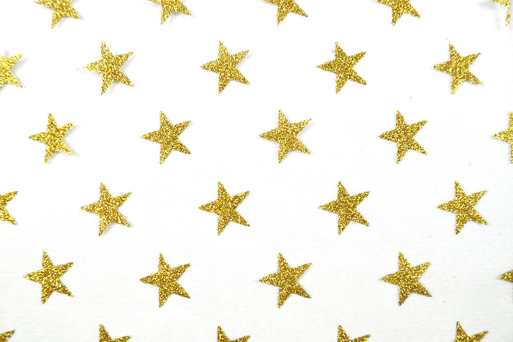 Tüll - Glänzende Sterne