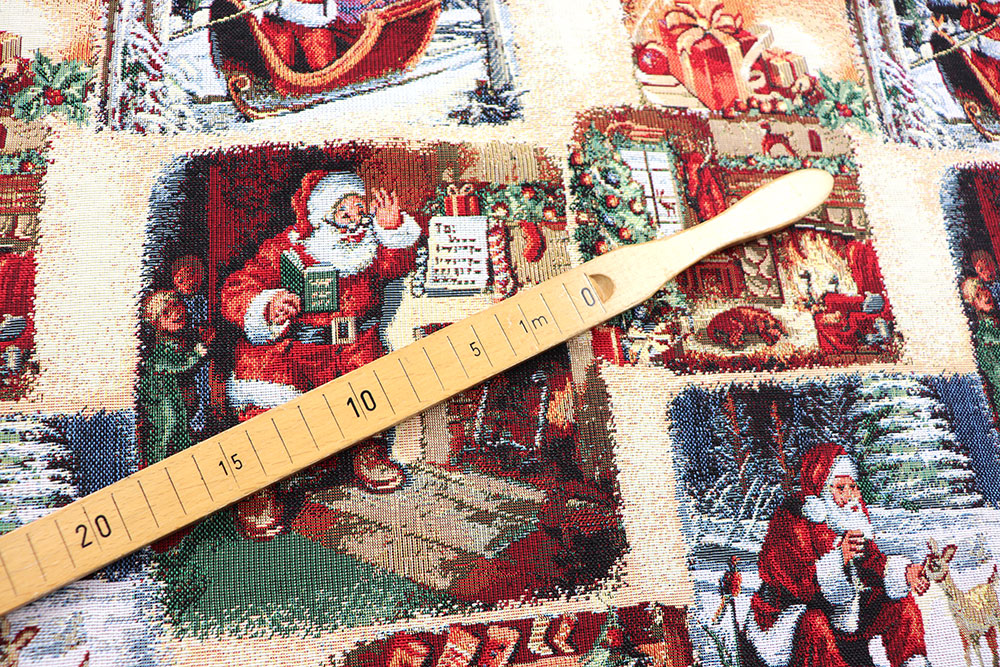 Gobelin - Reise des Weihnachtsmanns