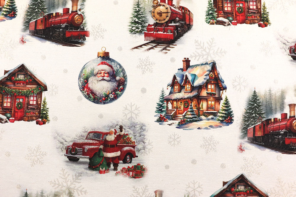 Jacquard Glitzer - Christmas Express