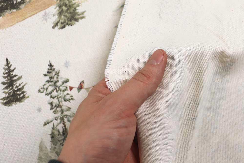 Recycling-Dekostoff - Winter Lodge