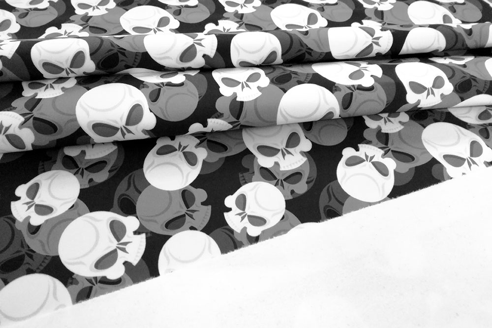 Nano-Softshell - 3D-Totenköpfe