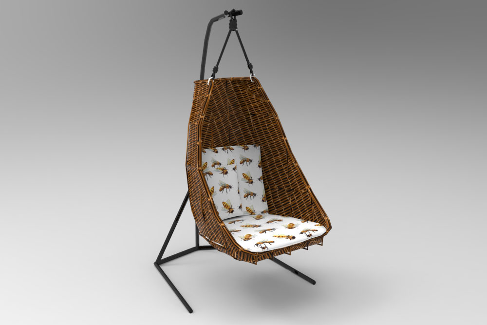 Outdoorstoff - Bienenschwarm