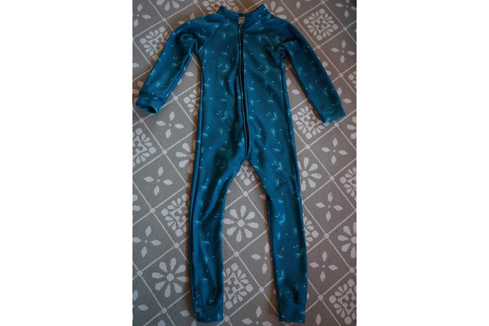 Fleece Stoff - Pusteblume