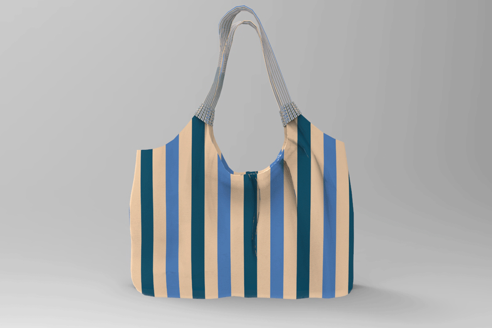 Dekostoff - Blockstreifen 6 cm - Leonardo