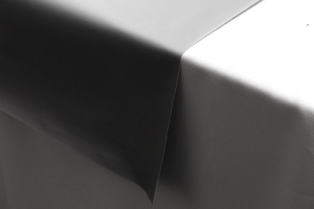 Abdeckplane mit Vliesunterseite - Grau