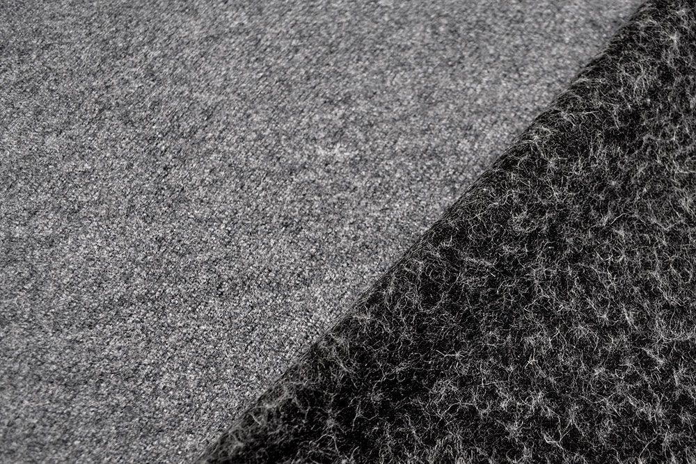 Mantelstoff Klassik - Grau