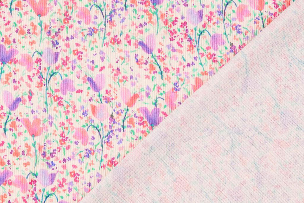 Plissee-Jersey - Leni - Design 3