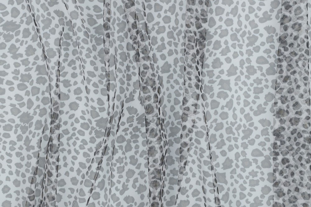 Mesh bedruckt - Leopard
