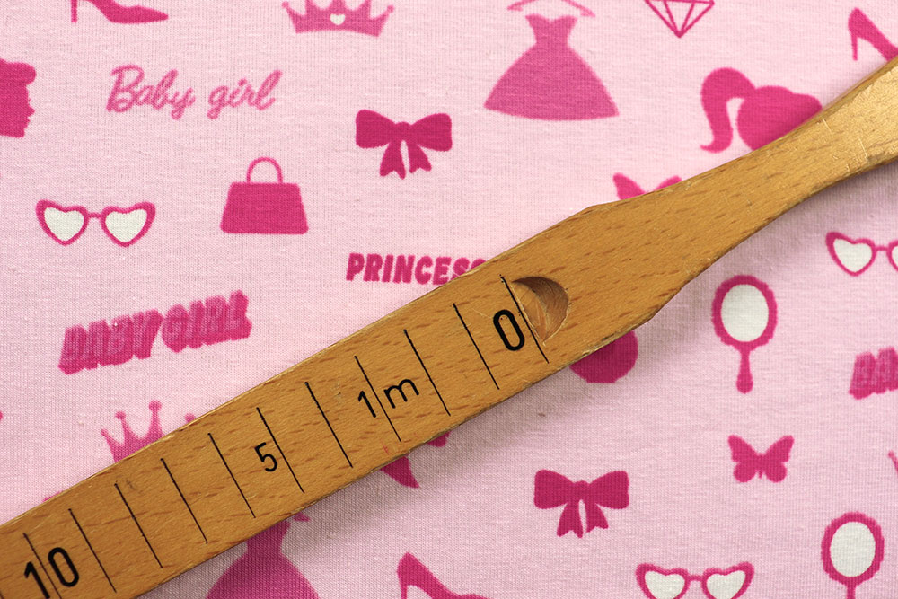 Baumwolljersey - Barby Princess