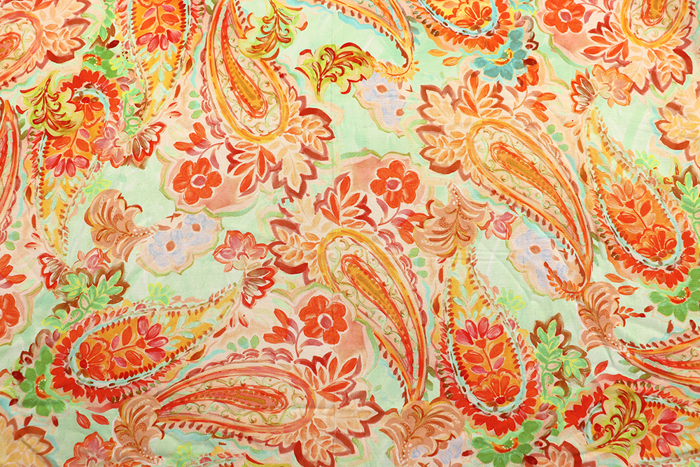 Viskose-Stretch - Paisley Dreamy