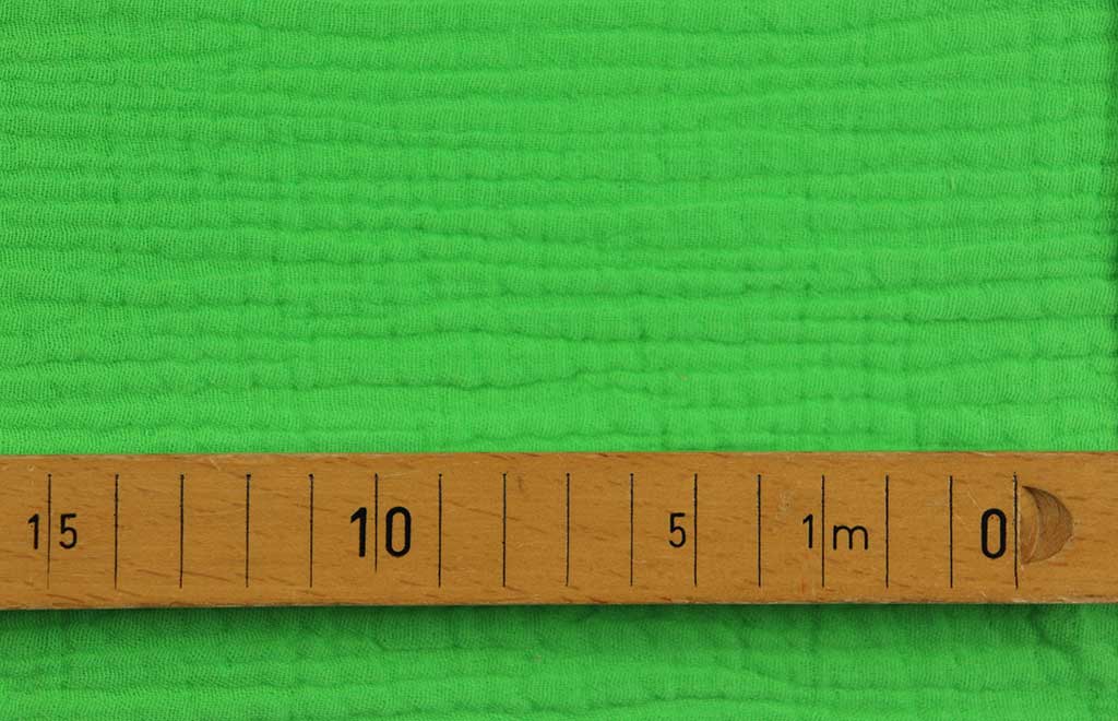 Musselin - Neongrün