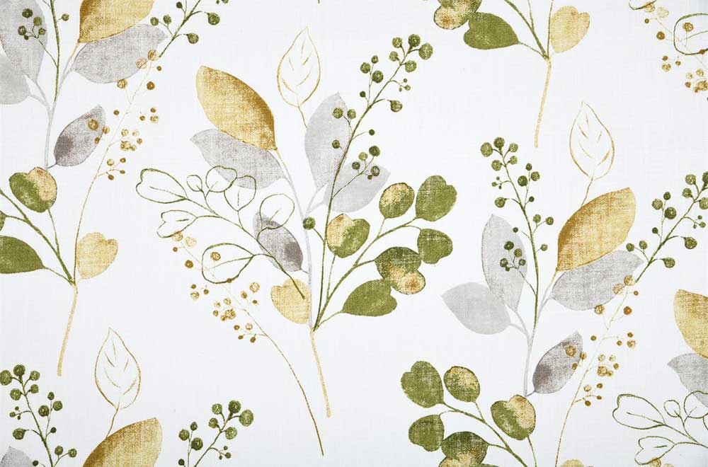 Ramie-Stoff -  Eukalyptus - Grün