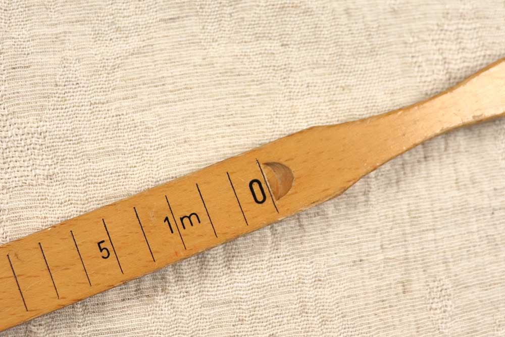 Musselin - Natur-Jacquard