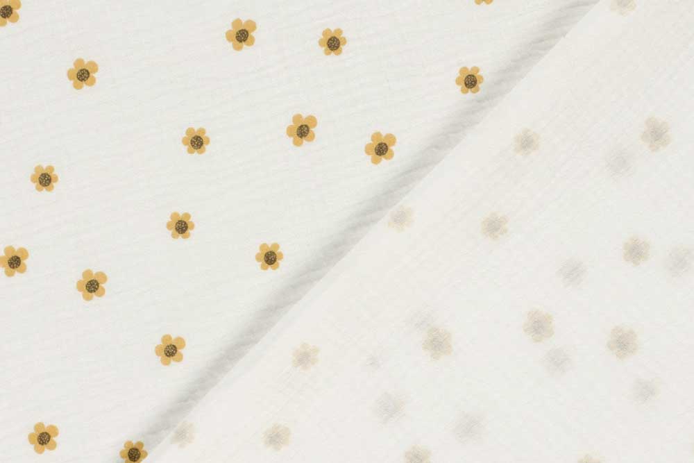 Musselin - Sonnenblumen