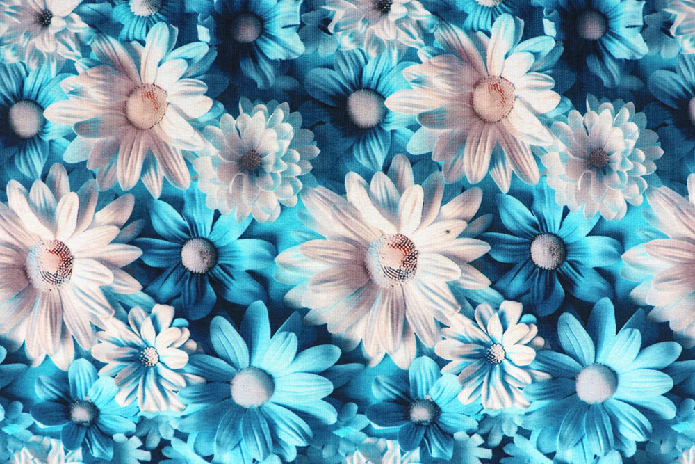 Jersey Digital - 3D-Blüten