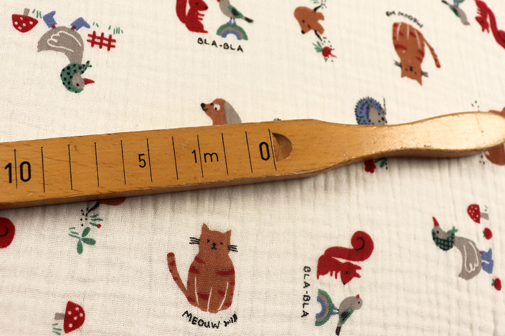 Musselin - Witzige Tiere