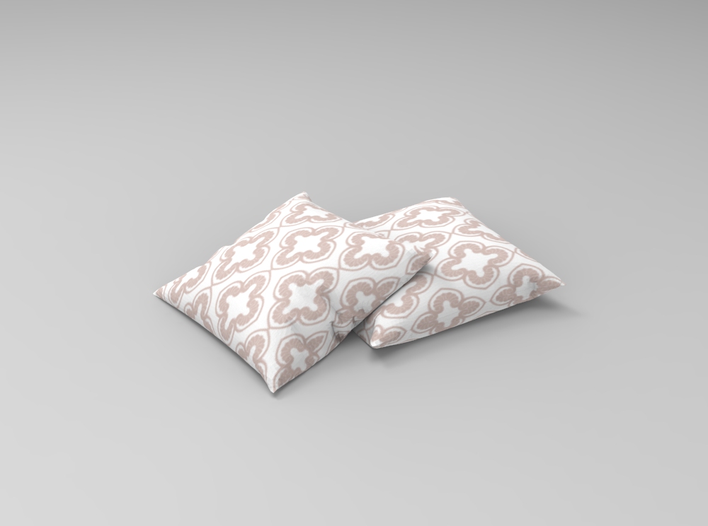 Blackout - permanent schwer entflammbar - Barock-Garten II