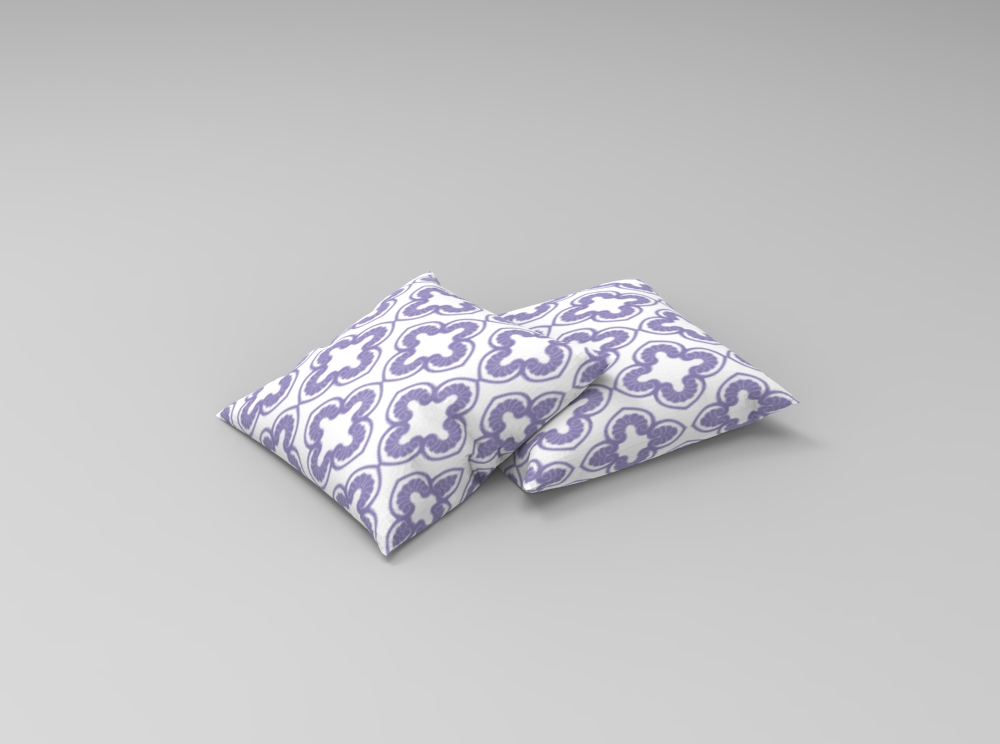 Blackout - permanent schwer entflammbar - Barock-Garten II