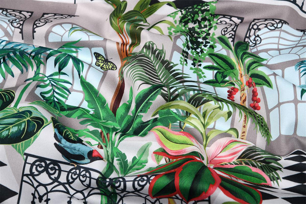 Baumwollsatin - Victorian Exotic