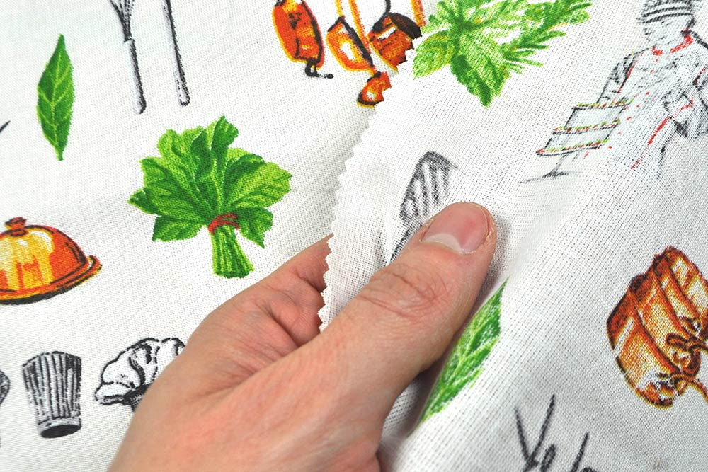 Baumwoll-Dekostoff - Sternekoch