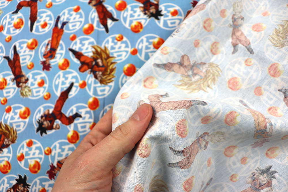 Baumwollstoff Digital - Anime Ball