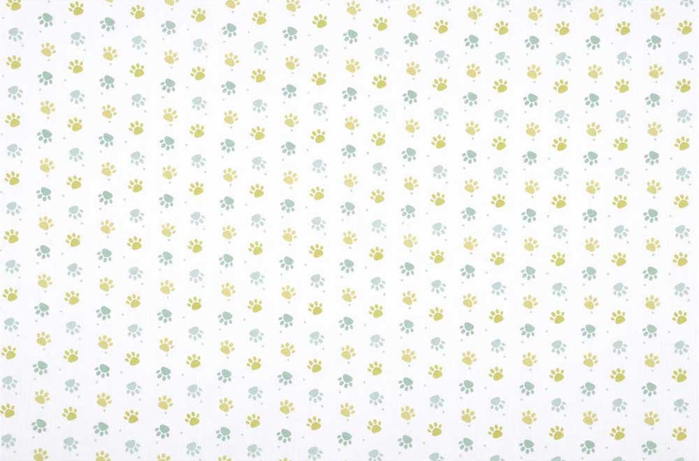 Baumwollstoff - Kleine Pfoten