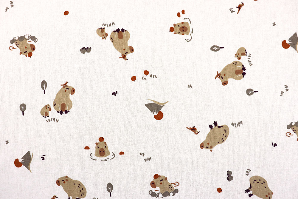 Baumwollstoff - Capybara