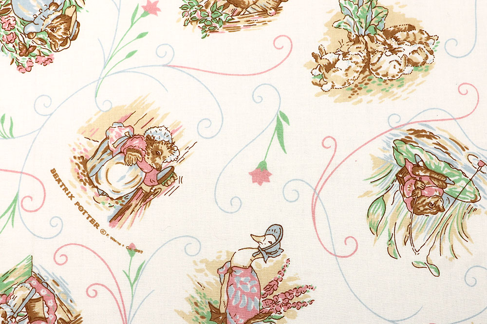 Baumwollstoff - Tierische Nostalgie