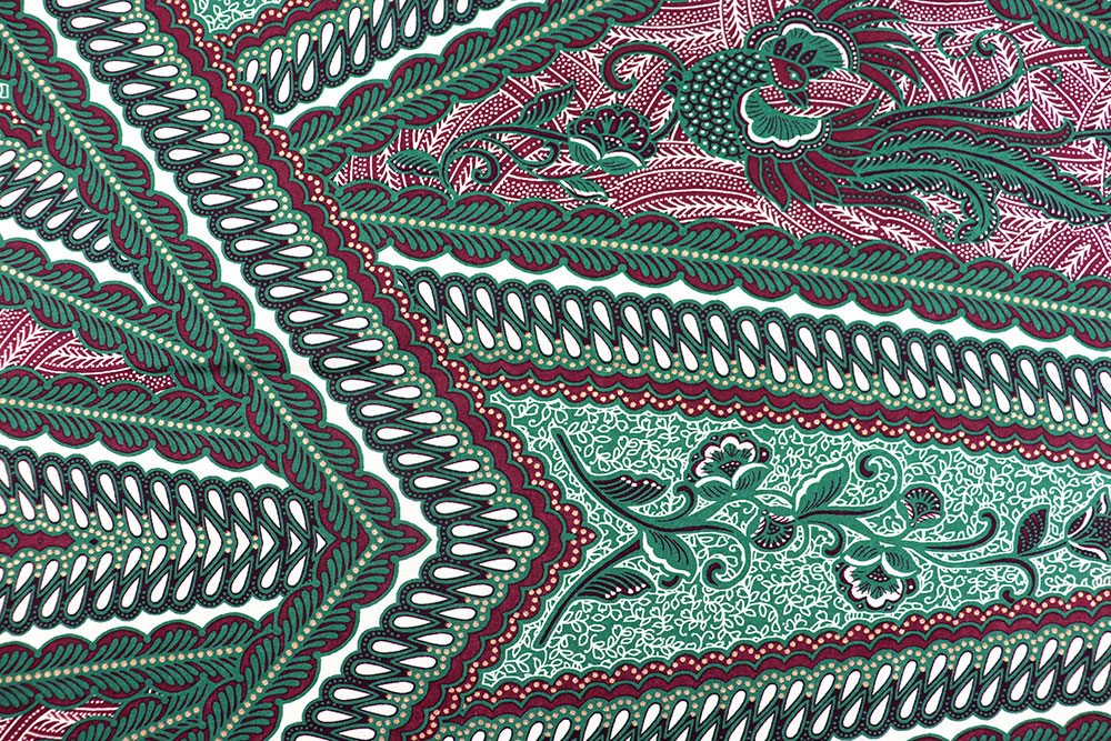 African Java Print - Premium - Grün