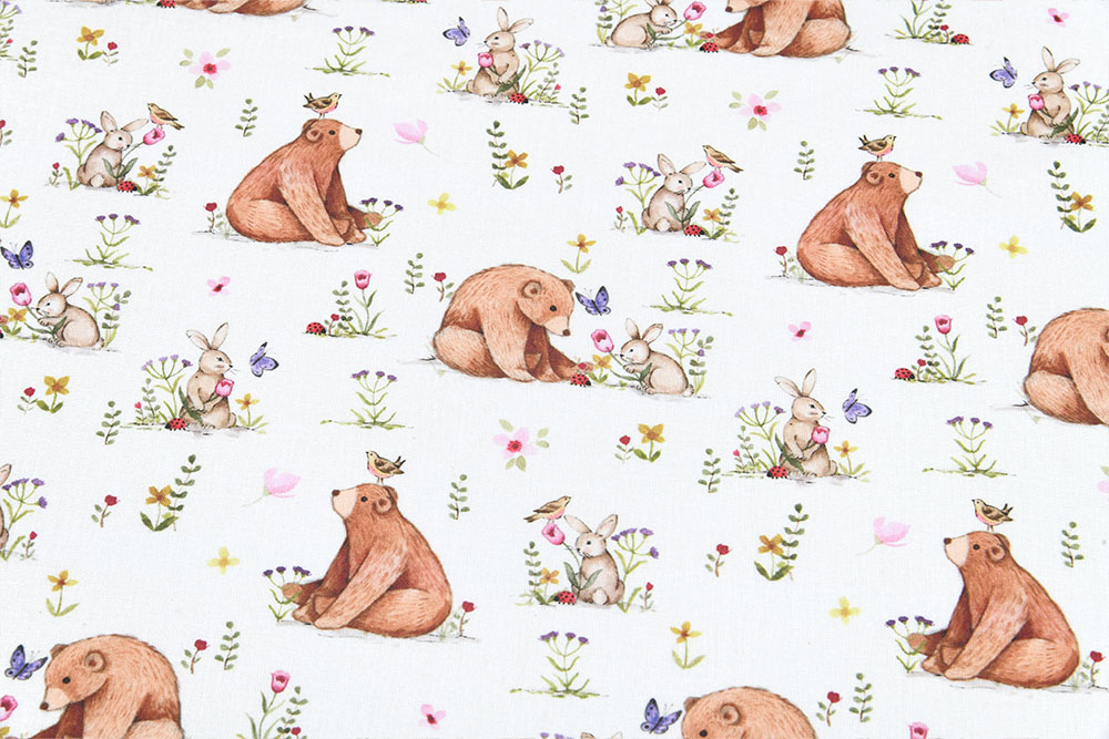 Baumwollstoff - Waldfreunde