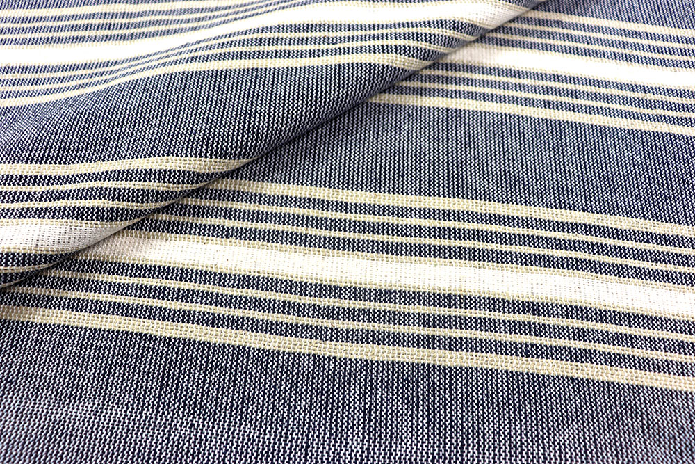 Baumwollstoff Webstreifen - Genua