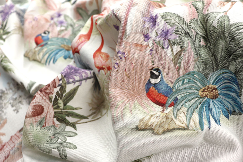 Baumwoll-Dekostoff - Vintage Jungle