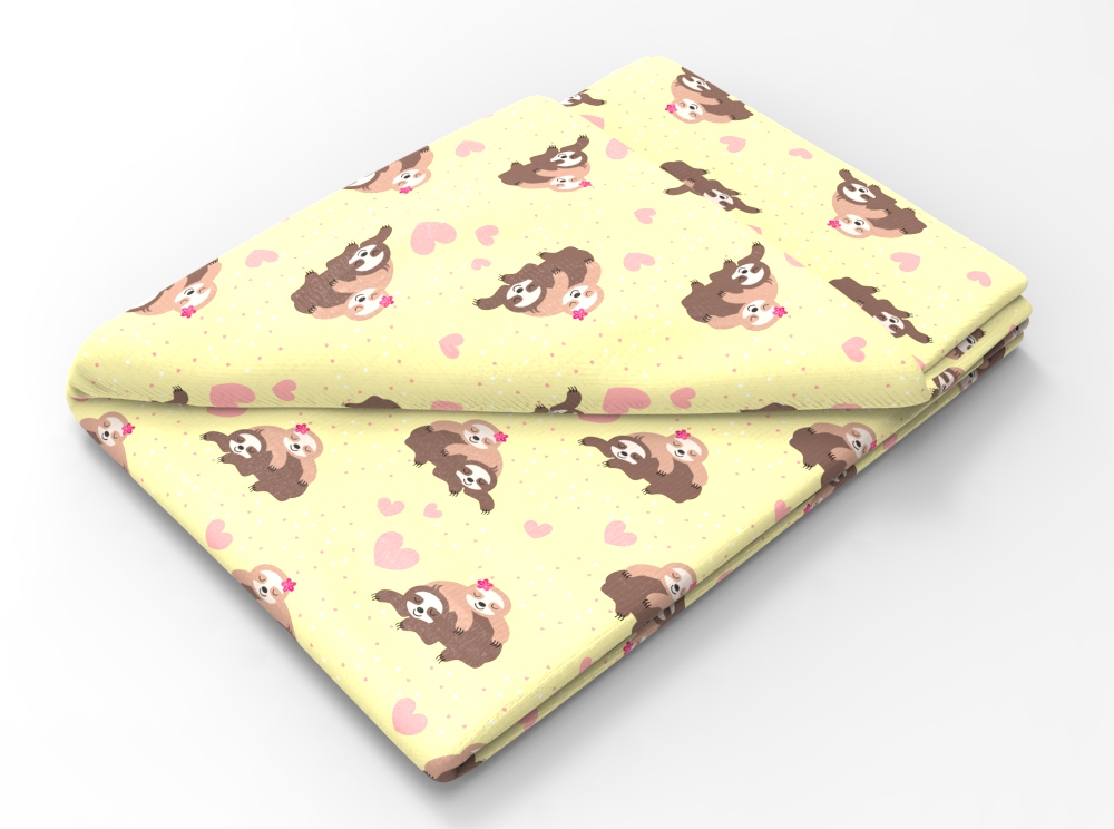 Fleece - Schmuse-Faultier