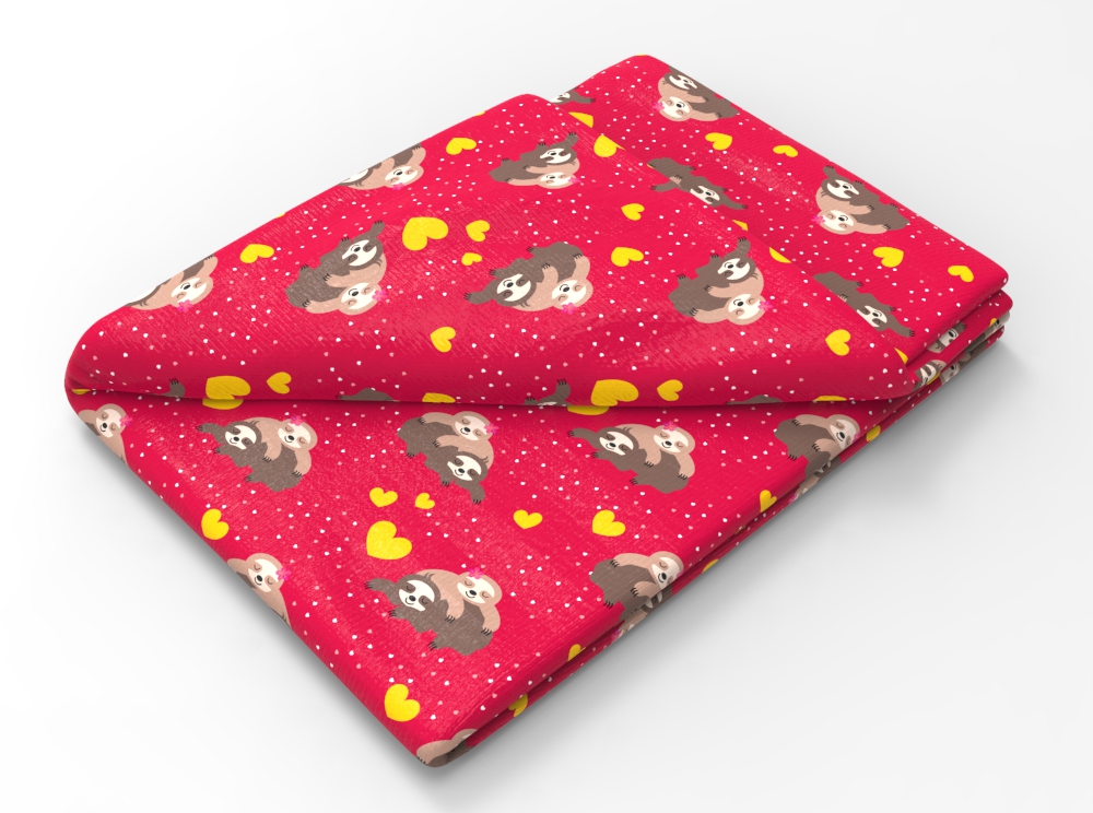 Fleece - Schmuse-Faultier