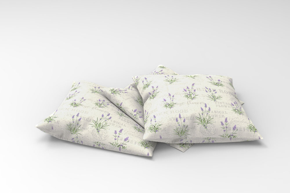 Dekostoff - Lavendel-Vintage