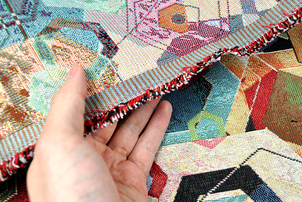 Dekostoff Gobelin - Geometric Art