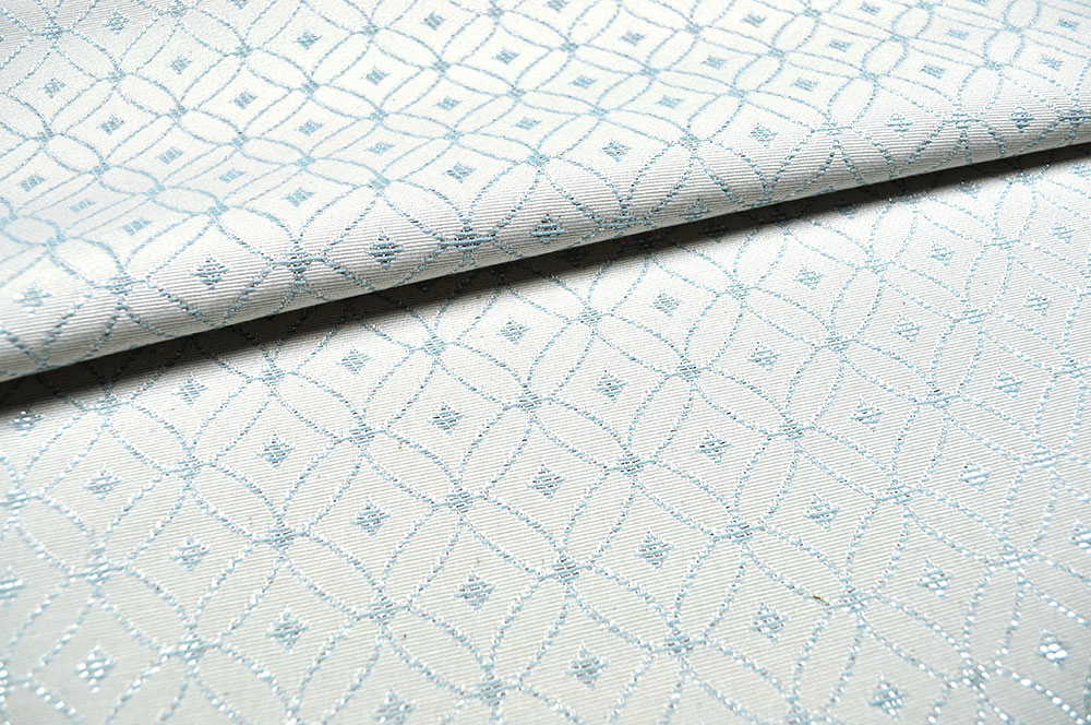 Jacquard - Graphical Glitter - Hellblau