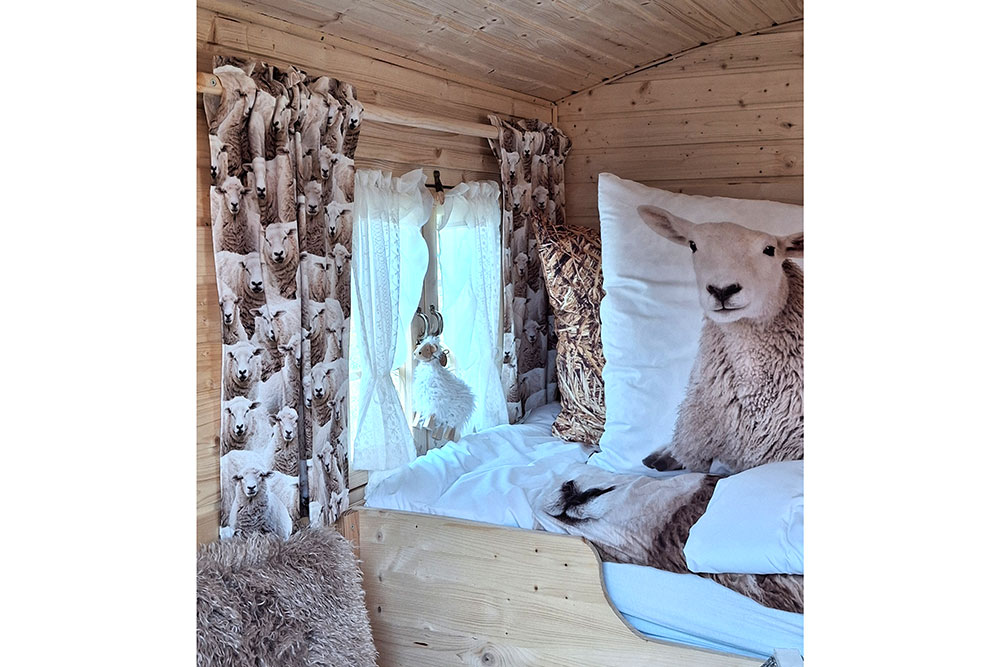 Premium-Dekostoff - Schafherde