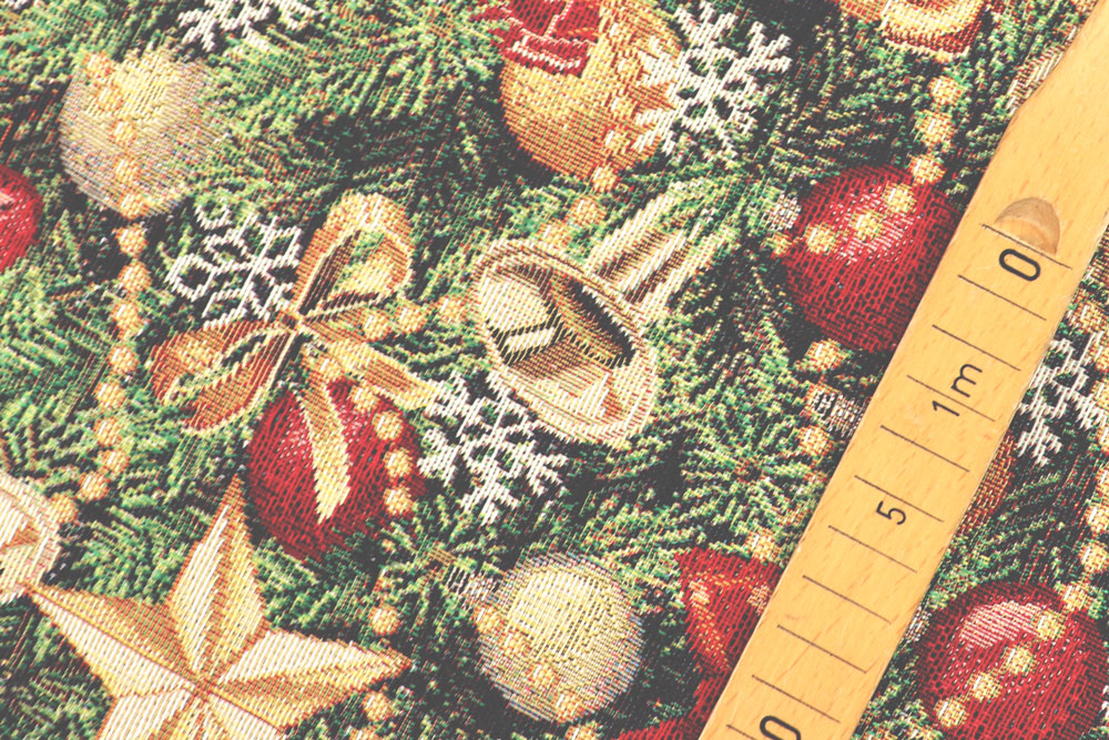 Dekostoff Gobelin - Holiday Trumpets