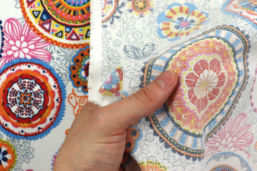 Dekostoff - Mandala Azul - 280 cm